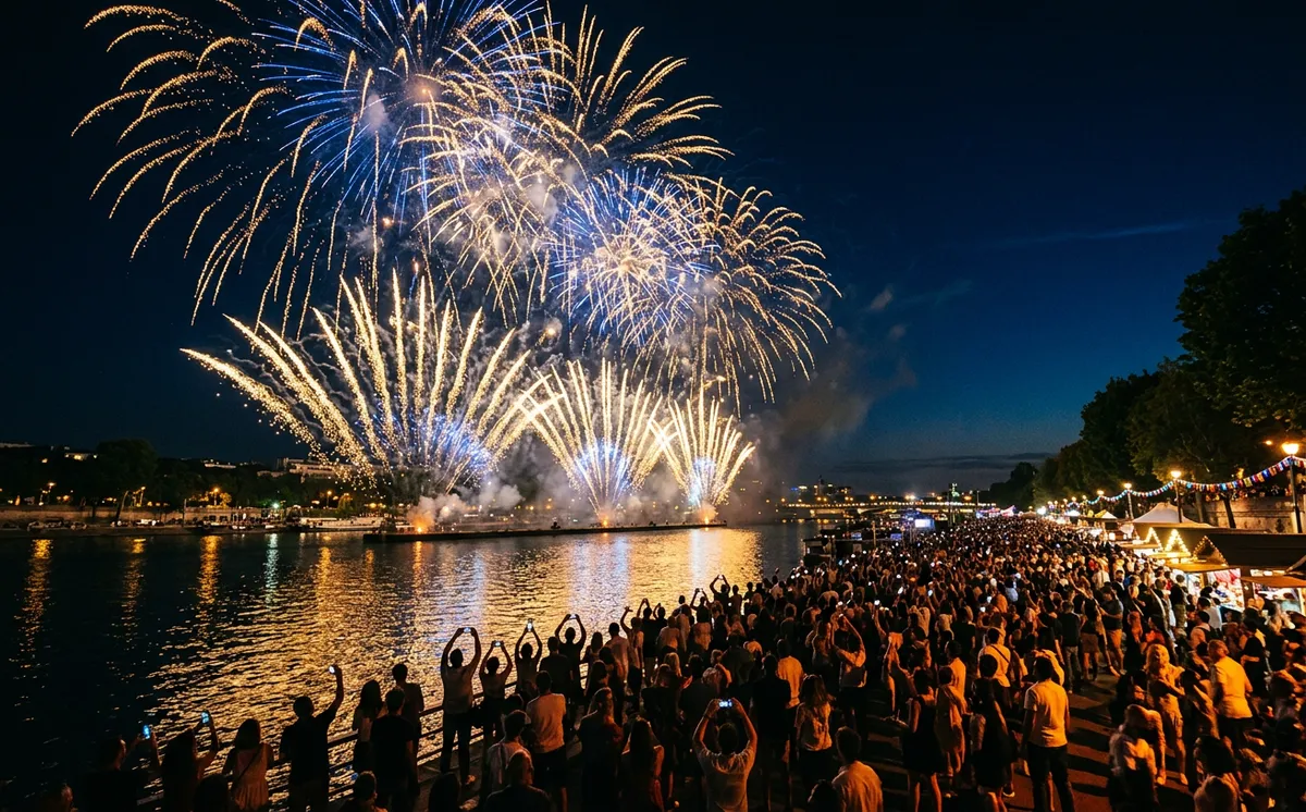 Feu d'artifice : les assurances de l'organisateur