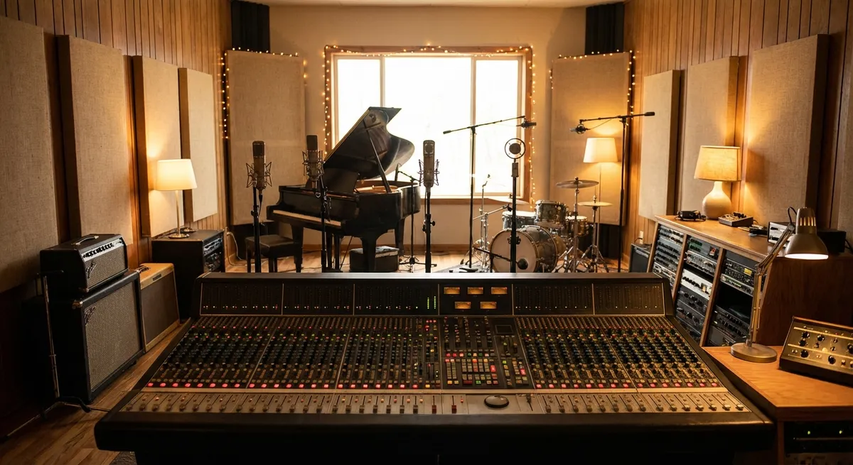 Assurance studio d'enregistrement