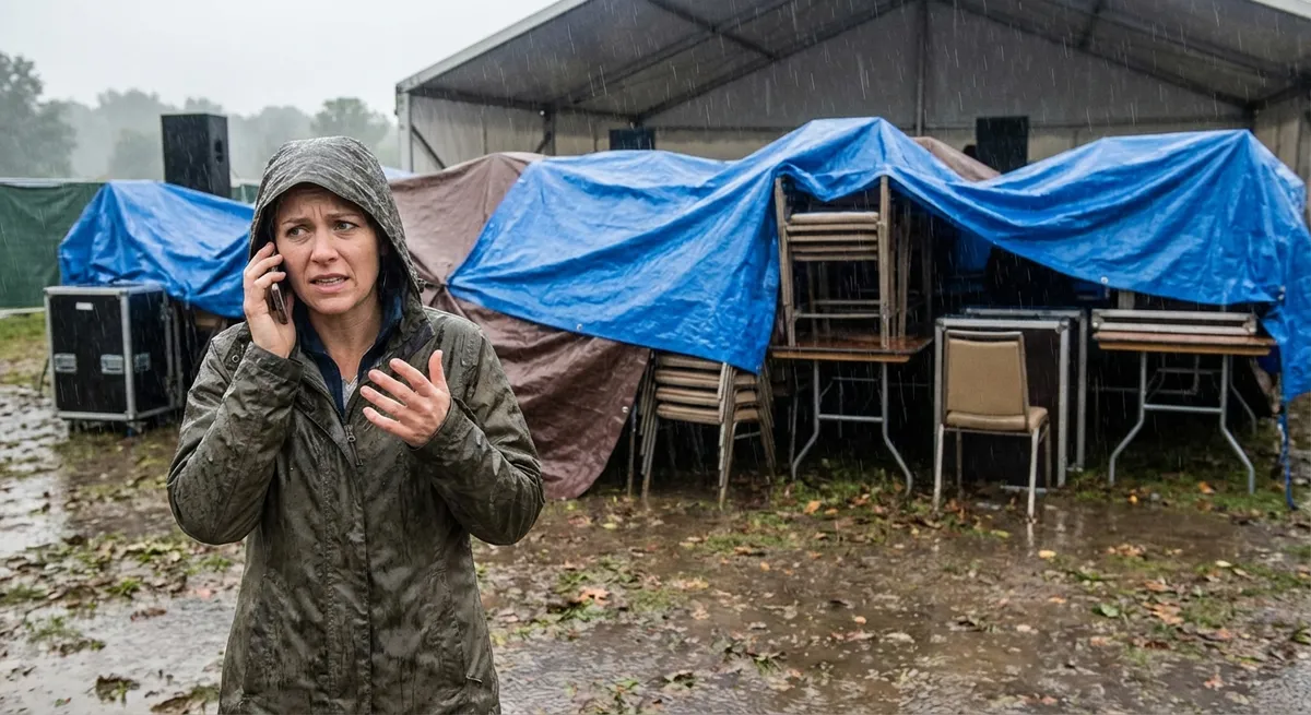 Annulation d'un événement en extérieur